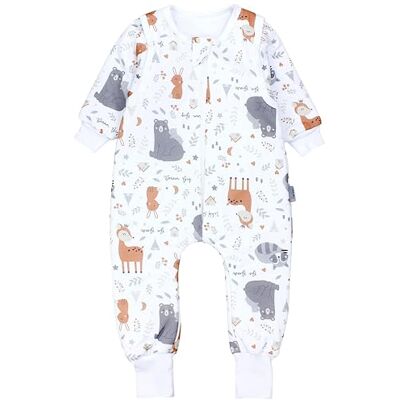 TupTam Saco de dormir para bebé, saco de dormir com pernas, 2,5 TOG, algodão OEKO-TEX TupTam Saco de dormir para bebé, saco de dormir com pernas, 2,5 TOG, algodão OEKO-TEX