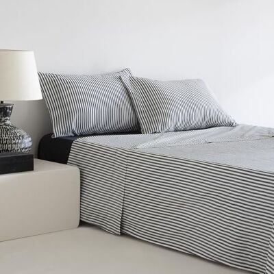 COTTON ARTean Conjunto de lençóis 135 x 190/200 ALTUBE azul algodão 100 % 180 fios cor azul, conjunto de cama de 135 x 190/200 + 1 fronha de almofada lençol de baixo ajustável 135 x 190/200 .100% COTTON ARTean Conjunto de lençóis 135 x 190/200 ALTUBE azul algodão 100 % 180 fios cor azul, conjunto de cama de 135 x 190/200 + 1 fronha de almofada lençol de baixo ajustável 135 x 190/200 .100%