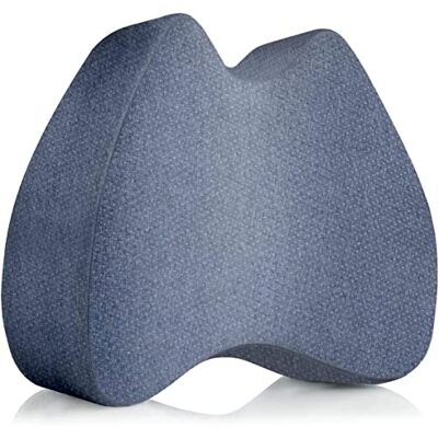 Third of Life Almofada de posicionamento ortopédico de espuma viscoelástica Almofada para os joelhos e perna, capa térmica de secagem rápida, almofada ergonómica para uma postura ideal ao dormir de lado Third of Life Almofada de posicionamento ortopédico de espuma viscoelástica Almofada para os joelhos e perna, capa térmica de secagem rápida, almofada ergonómica para uma postura ideal ao dormir de lado