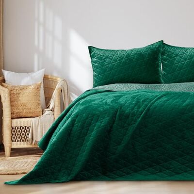 RESTILO AmeliaHome Laila Colcha (260 x 280 cm), cor verde RESTILO AmeliaHome Laila Colcha (260 x 280 cm), cor verde