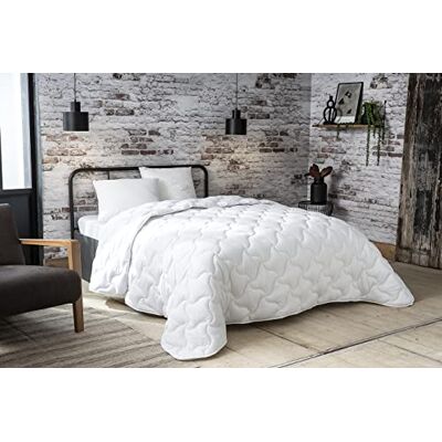 Abeil Edredão "doçura absoluta" poliéster branco 200 g/m², cama 80/90 140 x 200 cm Abeil Edredão "doçura absoluta" poliéster branco 200 g/m², cama 80/90 140 x 200 cm