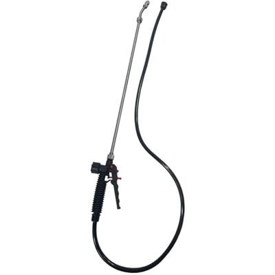 Avalon Lança para pulverizador a bateria, kit completo de substituição com de aço INOX, mangueira e pega para sulfatadora a bateria (lança manípulo mangueira) Avalon Lança para pulverizador a bateria, kit completo de substituição com de aço INOX, mangueira e pega para sulfatadora a bateria (lança manípulo mangueira)