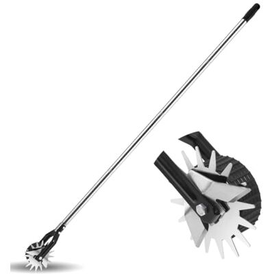 AIQII Cortador de bordas de relva com alça, cortador de bordas com cabo ajustável (100/135/170 cm) AIQII Cortador de bordas de relva com alça, cortador de bordas com cabo ajustável (100/135/170 cm)