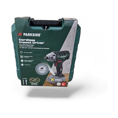 Parkside PDSSA 20-Li A1 Aparafusador de impacto sem fios (sem bateria nem carregador (com maletín) Parkside PDSSA 20-Li A1 Aparafusador de impacto sem fios (sem bateria nem carregador (com maletín)