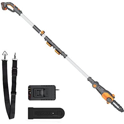 WORX Serra de Cadeia, Cor Preto, 20 cm WORX Serra de Cadeia, Cor Preto, 20 cm