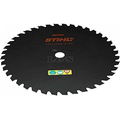 Stihl 40017133806-250-40 Folha de corte de erva Stihl 40017133806-250-40 Folha de corte de erva