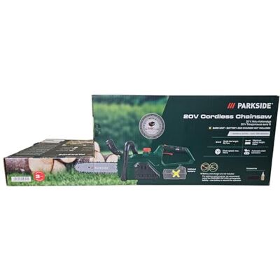 Parkside Motosserra a bateria PKSA 20-Li, com bateria de 2 Ah e carregador para X 20 V Team System Parkside Motosserra a bateria PKSA 20-Li, com bateria de 2 Ah e carregador para X 20 V Team System