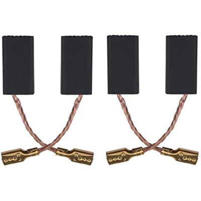 YINETTECH 2 pares de escovas de carbono para triturador angular 1607014144 1607014145 5 x 8 x 15 mm, compatível com Bosch GWS 600 GWS 660 GWS 6-100 GWS8-125C YINETTECH 2 pares de escovas de carbono para triturador angular 1607014144 1607014145 5 x 8 x 15 mm, compatível com Bosch GWS 600 GWS 660 GWS 6-100 GWS8-125C