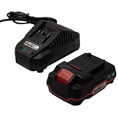 Grizzly Tools Bateria Parkside 20 V 2,0 Ah iões de lítio Pap 20 A1, indicador de nível de carregamento, bateria sobresselente para dispositivos Parkside com cabo de carregamento, 21,5 V, 2,4 A, carregador PLG 20 A1 (bateria carregador) Grizzly Tools Bateria Parkside 20 V 2,0 Ah iões de lítio Pap 20 A1, indicador de nível de carregamento, bateria sobresselente para dispositivos Parkside com cabo de carregamento, 21,5 V, 2,4 A, carregador PLG 20 A1 (bateria carregador)
