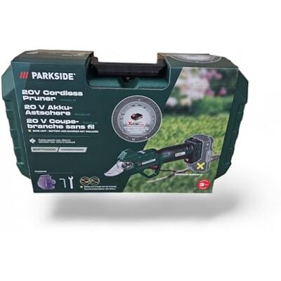 Parkside Tesouras de podar sem fios sem bateria/carregador, compatíveis com todos os dispositivos do equipamento X20V Parkside Tesouras de podar sem fios sem bateria/carregador, compatíveis com todos os dispositivos do equipamento X20V