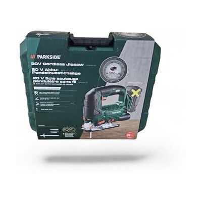 Parkside ® Serra de recortes pêndulo com bateria PSTDA 20-Li A1 (sem bateria ou carregador X20V) Parkside ® Serra de recortes pêndulo com bateria PSTDA 20-Li A1 (sem bateria ou carregador X20V)