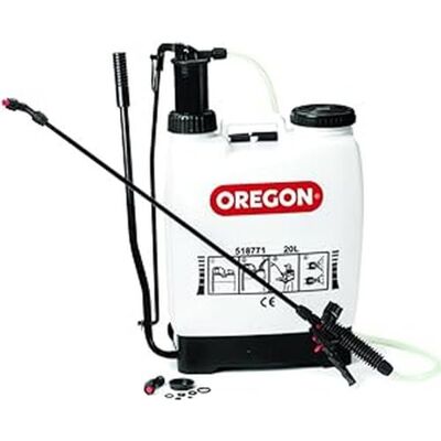 Oregon 16 L Accesorio de Jardinería para la Espalda en Formato Mochila Pulverizador de pressão tipo mochila para inseticidas e herbicidas com lança e 2 bicos ajustáveis Oregon 16 L Accesorio de Jardinería para la Espalda en Formato Mochila Pulverizador de pressão tipo mochila para inseticidas e herbicidas com lança e 2 bicos ajustáveis