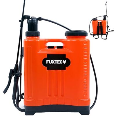 FUXTEC Pulverizador de pressão FX- DS20L, 20 litros bomba, pulverização, jardinagem, fertilização, capina e controlo de pragas FUXTEC Pulverizador de pressão FX- DS20L, 20 litros bomba, pulverização, jardinagem, fertilização, capina e controlo de pragas