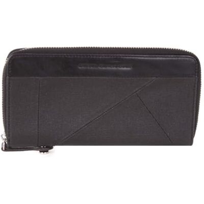 Diesel Black Gold Paul-WB Porta-moedas para homem 80% algodão / 20% couro bovino Diesel Black Gold Paul-WB Porta-moedas para homem 80% algodão / 20% couro bovino