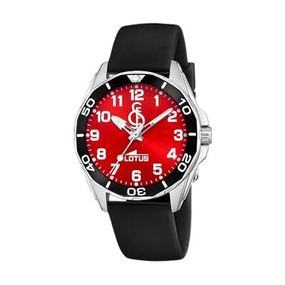 Lotus Relógio oficial Sevilla FC criança temporada 2024/2025: Pulseira de borracha Lotus Relógio oficial Sevilla FC criança temporada 2024/2025: Pulseira de borracha