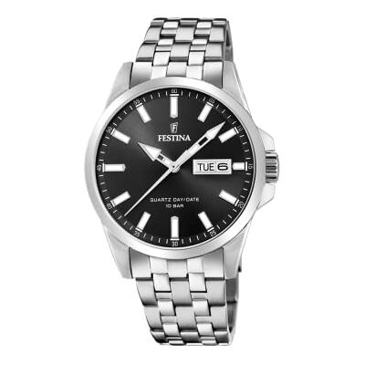 Festina Bracelete de Relógio Masculino Classics em Aço Inoxidável, Único, Clássico Festina Bracelete de Relógio Masculino Classics em Aço Inoxidável, Único, Clássico