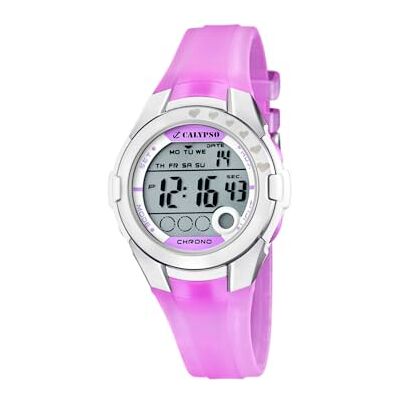 Calypso Relógio analógico K5571, Roxo, Desportivo Calypso Relógio analógico K5571, Roxo, Desportivo
