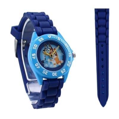 My sweety pop Relógio analógico de aprendizagem de horas para crianças, escola, berçário, férias, ideia de presente, azul, bracelete My sweety pop Relógio analógico de aprendizagem de horas para crianças, escola, berçário, férias, ideia de presente, azul, bracelete
