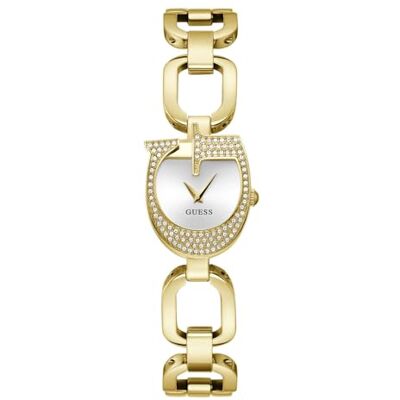GUESS Relógio de pulso para mulher, aço inoxidável GUESS Relógio de pulso para mulher, aço inoxidável