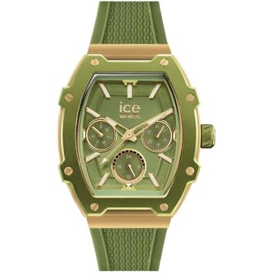 ICE-WATCH Ice boliday Relógio para mulher com correia de silicone (S), verde, Casual ICE-WATCH Ice boliday Relógio para mulher com correia de silicone (S), verde, Casual