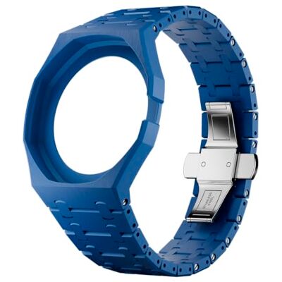 Generic Kit de modificação correias de cerâmica para Swatch AP Royal Pop pulseira de relógio, bracelete de cerâmica de substituição, acessórios ajustáveis para homens e mulheres Generic Kit de modificação correias de cerâmica para Swatch AP Royal Pop pulseira de relógio, bracelete de cerâmica de substituição, acessórios ajustáveis para homens e mulheres