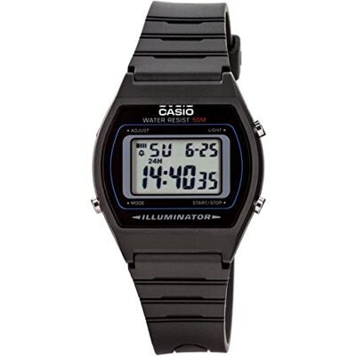 Casio W de 202 – 1 AVEF, Preto, Tamanho único, tira Casio W de 202 – 1 AVEF, Preto, Tamanho único, tira