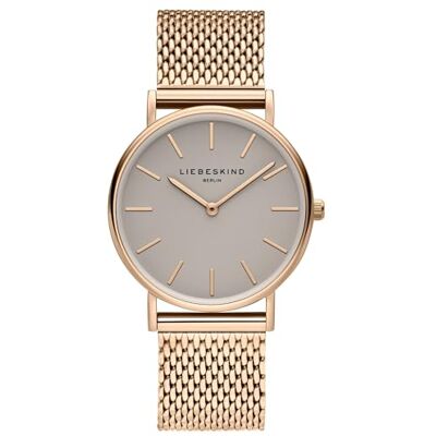 Liebeskind Berlin Liebeskind , relógio de mulher, ouro rosa, 34 mm Liebeskind Berlin Liebeskind , relógio de mulher, ouro rosa, 34 mm