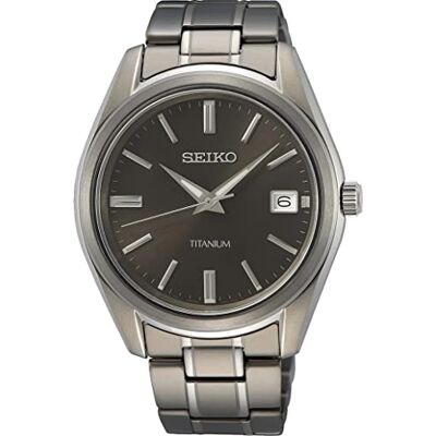 Seiko Relógio Analógico para Homens de Quartzo com Bracelete em Metal Seiko Relógio Analógico para Homens de Quartzo com Bracelete em Metal