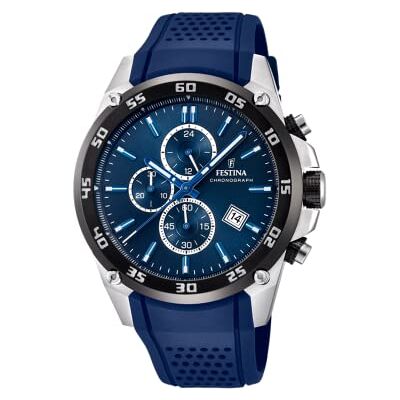 Festina Homem The Originals Pulseira de Relógio de Borracha, Único, Tamanho único Festina Homem The Originals Pulseira de Relógio de Borracha, Único, Tamanho único