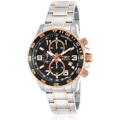INVICTA Specialty Aço Inoxidável Relógio de Quartzo Masculino 45mm, Padrão, pulseira INVICTA Specialty Aço Inoxidável Relógio de Quartzo Masculino 45mm, Padrão, pulseira