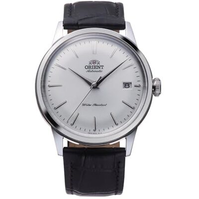 Orient Relógio elegante RA-AC0M03S10B, branco antigo, clássico Orient Relógio elegante RA-AC0M03S10B, branco antigo, clássico