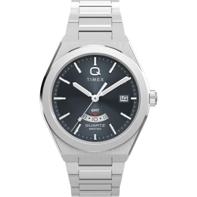Timex Men's Q Continental Day and Date 39 mm Quartz Watch Timex Men's Q Continental Day and Date 39 mm Quartz Watch