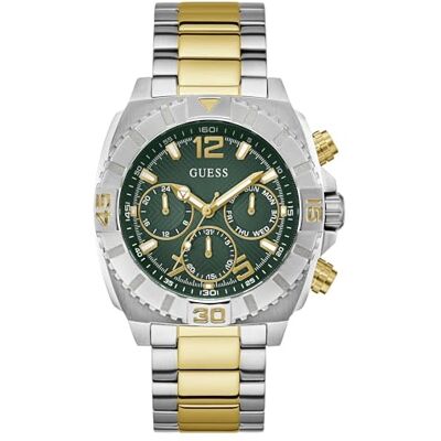 GUESS Relógio de pulso para homem, cronógrafo, aço inoxidável GUESS Relógio de pulso para homem, cronógrafo, aço inoxidável