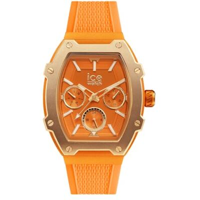 ICE-WATCH Ice boliday Relógio para mulher com correia de silicone (S), Laranja, Sporty ICE-WATCH Ice boliday Relógio para mulher com correia de silicone (S), Laranja, Sporty