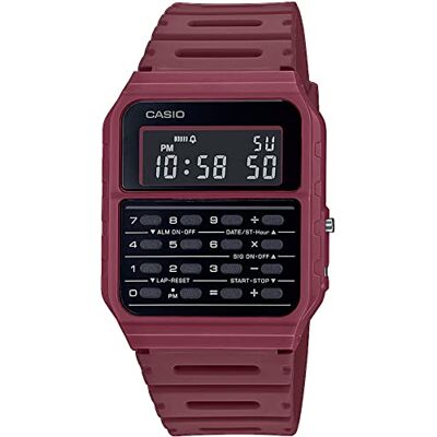 Casio Coleção Retro Mens Digital Watch com Plastic Strap CA-53WF Casio Coleção Retro Mens Digital Watch com Plastic Strap CA-53WF