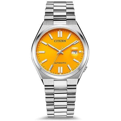 Citizen Analógico modelo relógio automático Crystal Seven laranja safira 40 mm . Marca Citizen Analógico modelo relógio automático Crystal Seven laranja safira 40 mm . Marca