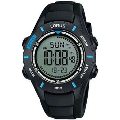 Lorus Relógio para crianças., preto / azul, pulseira Lorus Relógio para crianças., preto / azul, pulseira