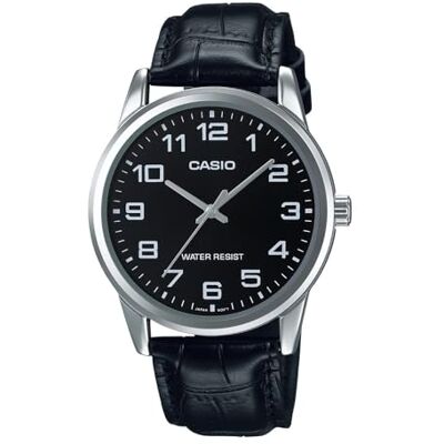 Casio Relógio analógico de quartzo para homem, branco, movimento de quartzo Casio Relógio analógico de quartzo para homem, branco, movimento de quartzo