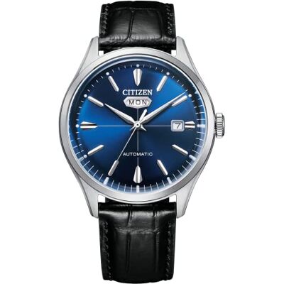Citizen Herren-Uhren Analog Automatik 32022708, Castanho, Tamanho único, Correia Citizen Herren-Uhren Analog Automatik 32022708, Castanho, Tamanho único, Correia