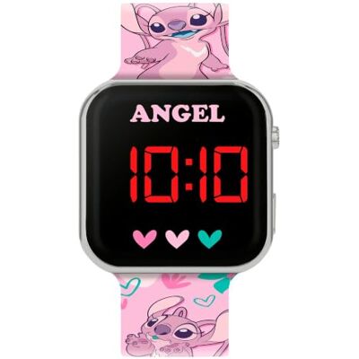 Disney Lilo and Stitch Relógio com pulseira LED Disney Lilo and Stitch Relógio com pulseira LED