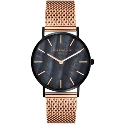 Liebeskind Berlin Liebeskind , relógio de mulher, ouro rosa, 34 mm Liebeskind Berlin Liebeskind , relógio de mulher, ouro rosa, 34 mm