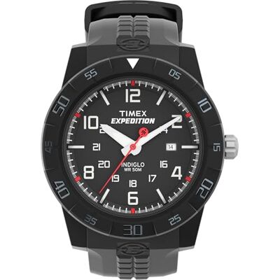 Timex Expedition T45181 Relógio de pulso masculino de quartzo 39mm com pulseira de nylon, Preto Timex Expedition T45181 Relógio de pulso masculino de quartzo 39mm com pulseira de nylon, Preto