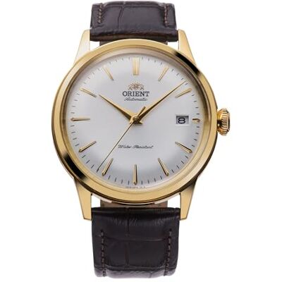 Orient Relógio elegante RA-AC0M01S10B, branco antigo, clássico Orient Relógio elegante RA-AC0M01S10B, branco antigo, clássico