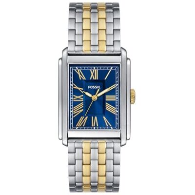 Fossil Relógio Carraway para Homem, Movimento de Quartzo de Três Ponteiros com Pulseira de Couro ou Aço Inoxidável Fossil Relógio Carraway para Homem, Movimento de Quartzo de Três Ponteiros com Pulseira de Couro ou Aço Inoxidável