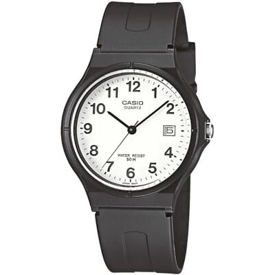 Casio Classic , relógio analógico de quartzo com calendário e correia de resina para homem, preto Casio Classic , relógio analógico de quartzo com calendário e correia de resina para homem, preto