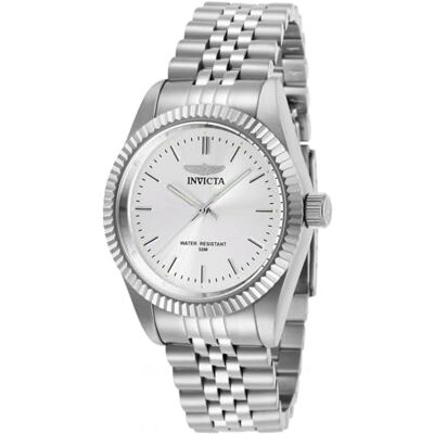 INVICTA Specialty Relógio de Quartzo para Mulher 36 mm, Prata, Relógio INVICTA Specialty Relógio de Quartzo para Mulher 36 mm, Prata, Relógio