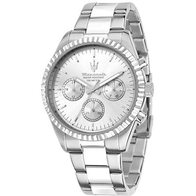 Maserati Reloj Hombre, Multifunción, Analógico, 43 mm, Colección COMPETIZIONE Maserati Reloj Hombre, Multifunción, Analógico, 43 mm, Colección COMPETIZIONE