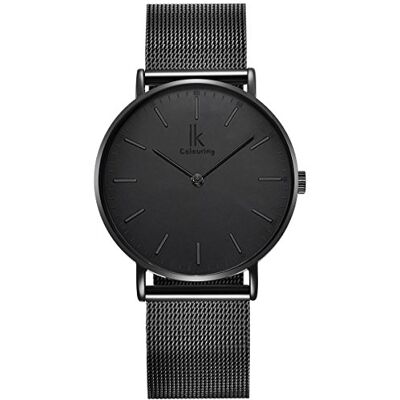 Alienwork IK Slim Ø36mm Relógio Homem Mulher Ultra-Finura Banda de Malha, Minimalista Alienwork IK Slim Ø36mm Relógio Homem Mulher Ultra-Finura Banda de Malha, Minimalista