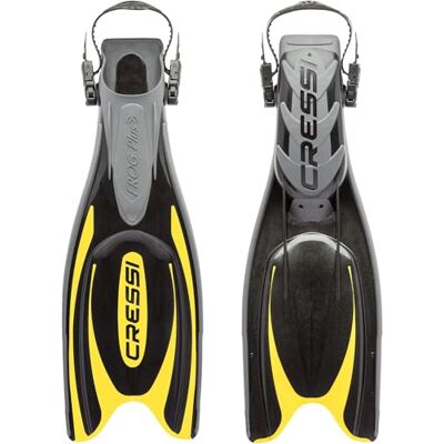 CRESSI Frog Plus Fins Aletas de mergulho unissexo para adultos CRESSI Frog Plus Fins Aletas de mergulho unissexo para adultos
