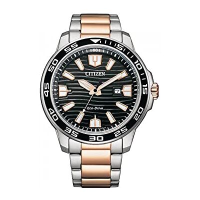 Citizen Relógio Masculino Analógico Eco-Drive com Pulseira de Aço Inoxidável Citizen Relógio Masculino Analógico Eco-Drive com Pulseira de Aço Inoxidável
